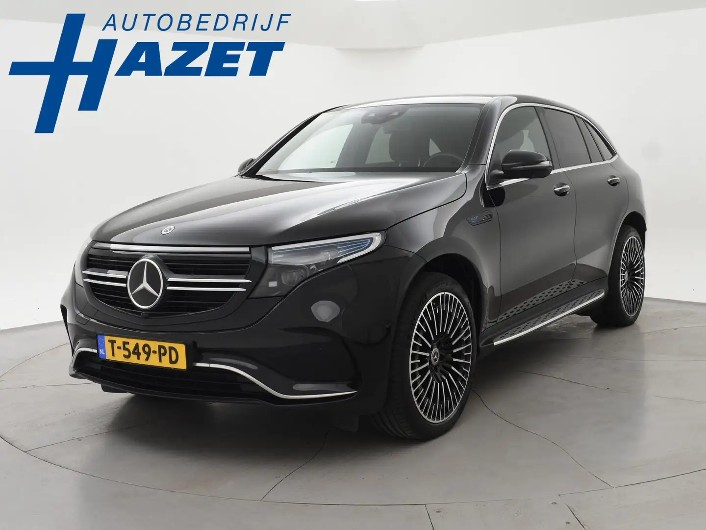 Mercedes-Benz EQC 400 4MATIC 408 PK AMG LINE 97% SOH + 21 INCH | SCHUIFD Noir - 1