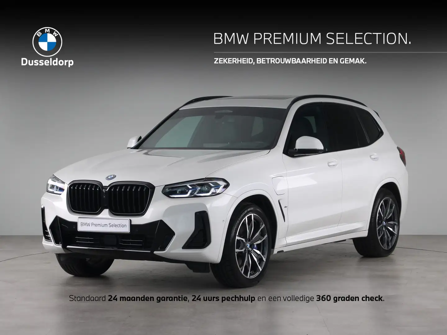 BMW X3 xDrive30e High Executive Blanc - 1
