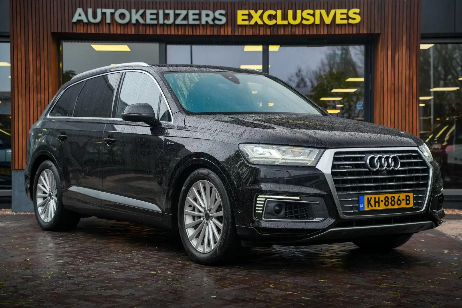Audi Q7 e-tron 3.0 TDI quattro Sport Leer Ambient Camera ACC Memo Negro - 1