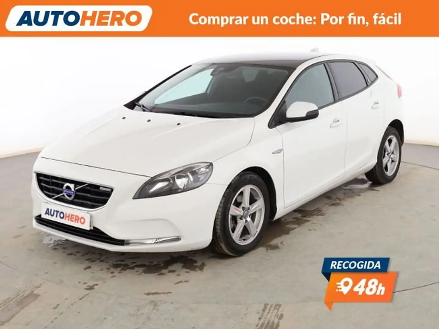 Volvo V40 D2 Kinetic 115 Blanco - 1