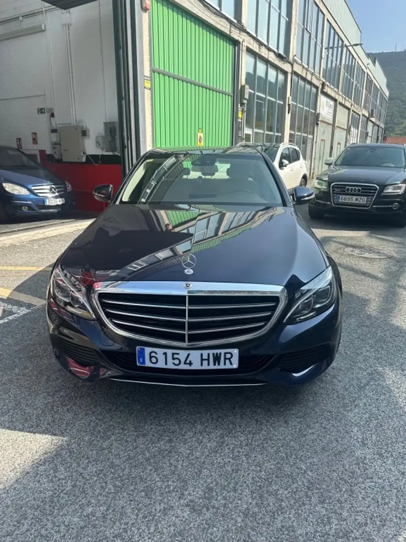Mercedes-Benz C 220 220CDI BE Elegance Eco Edition Bleu - 1