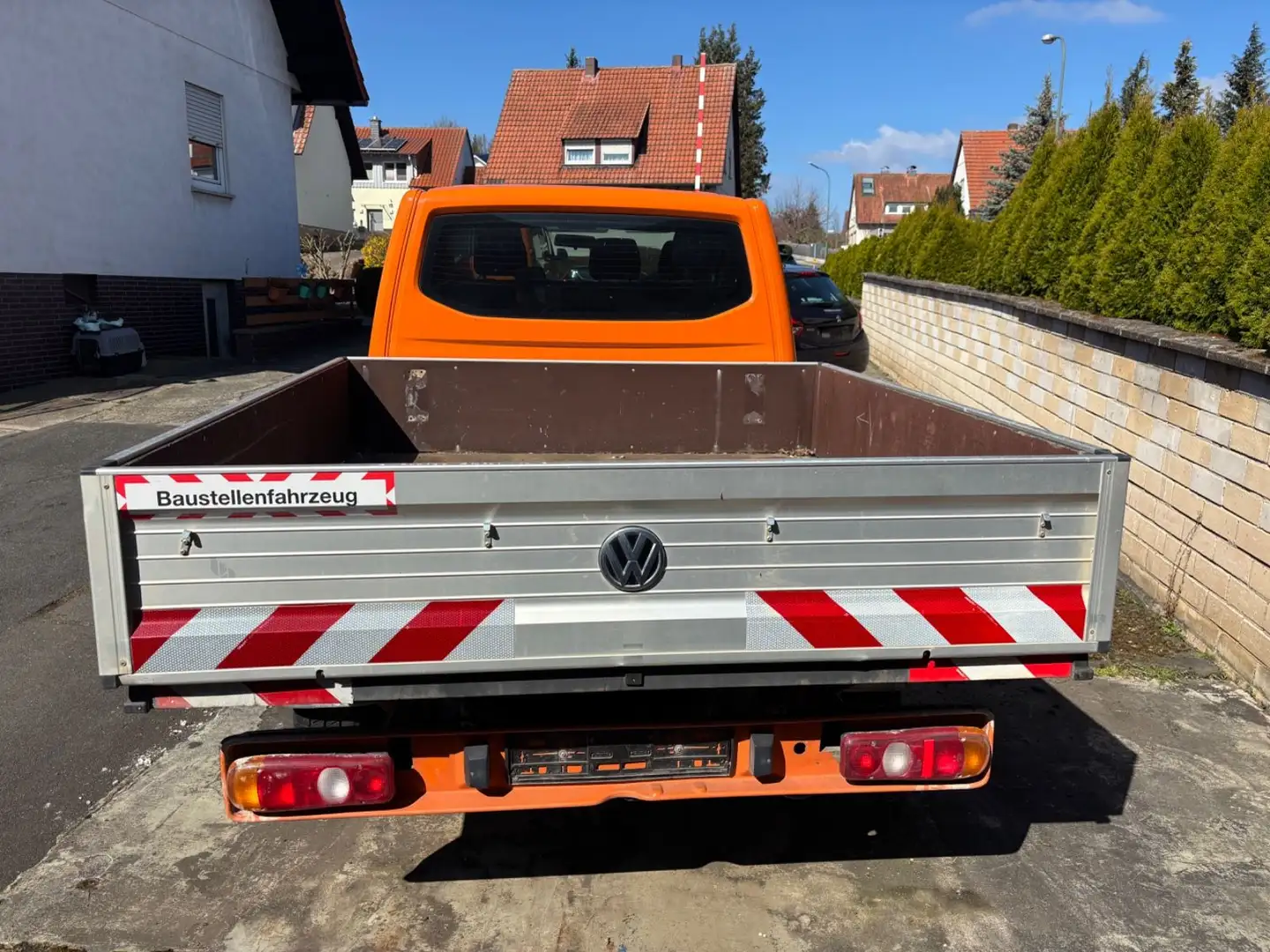 Volkswagen T6 Transporter Pritsche Doppelkabine Orange - 2