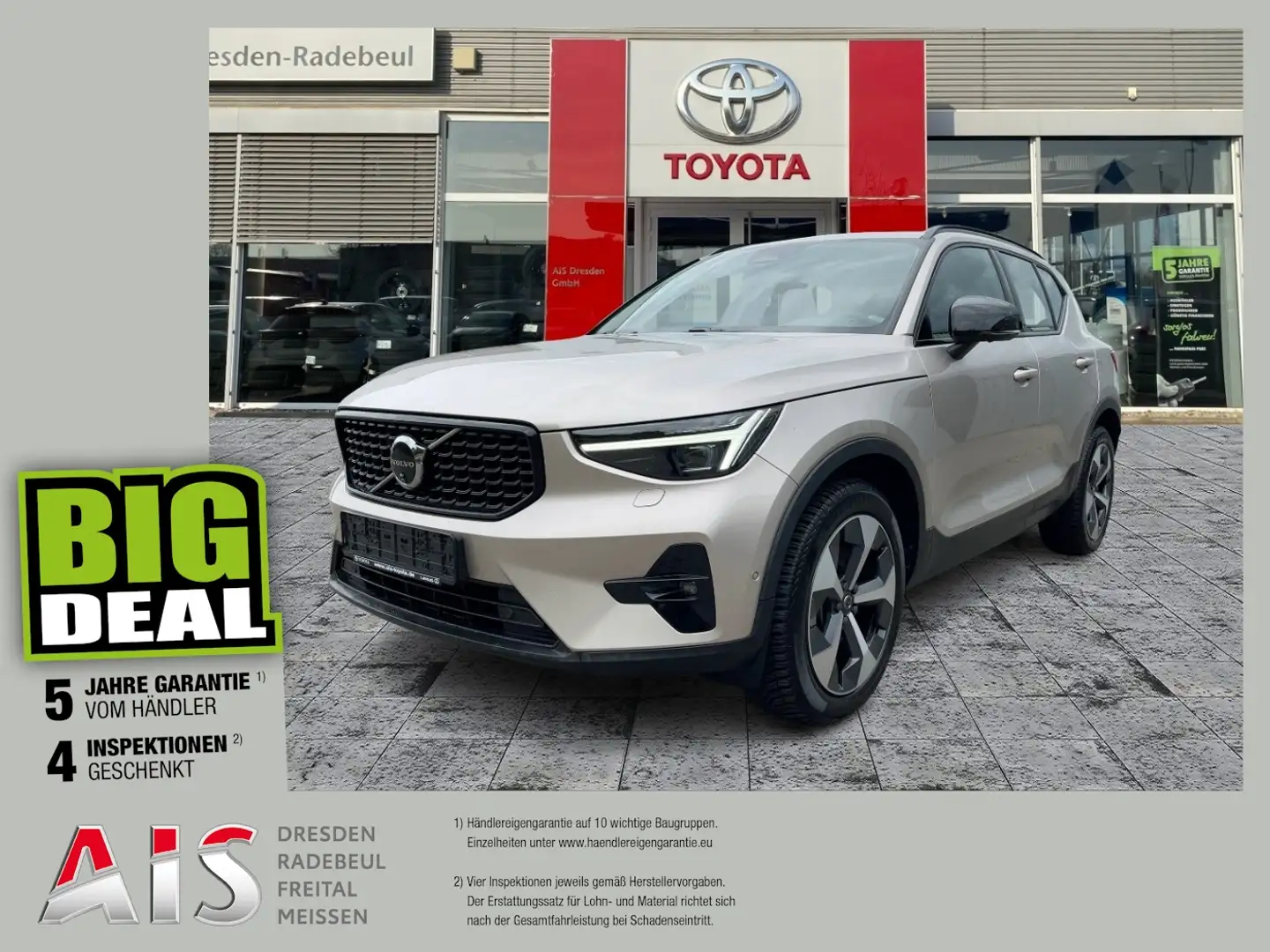 Volvo XC40 B4 Ultimate Dark Pano*Navi*HarmanKardon Beige - 1