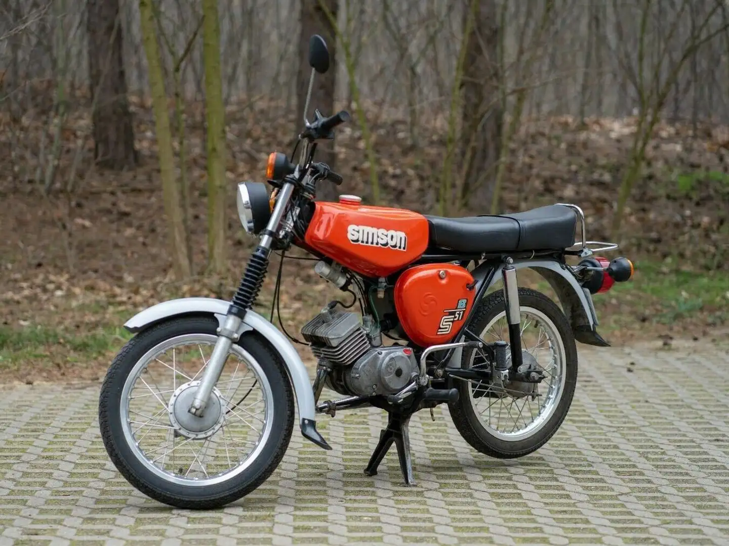Simson S 51 B1-3 Rojo - 1
