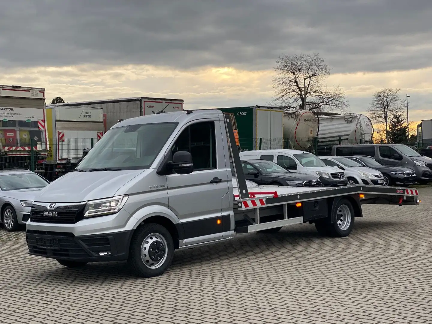 MAN TGE 6.160 Luftfahrwerk Nutzlast 2800kg Argent - 2