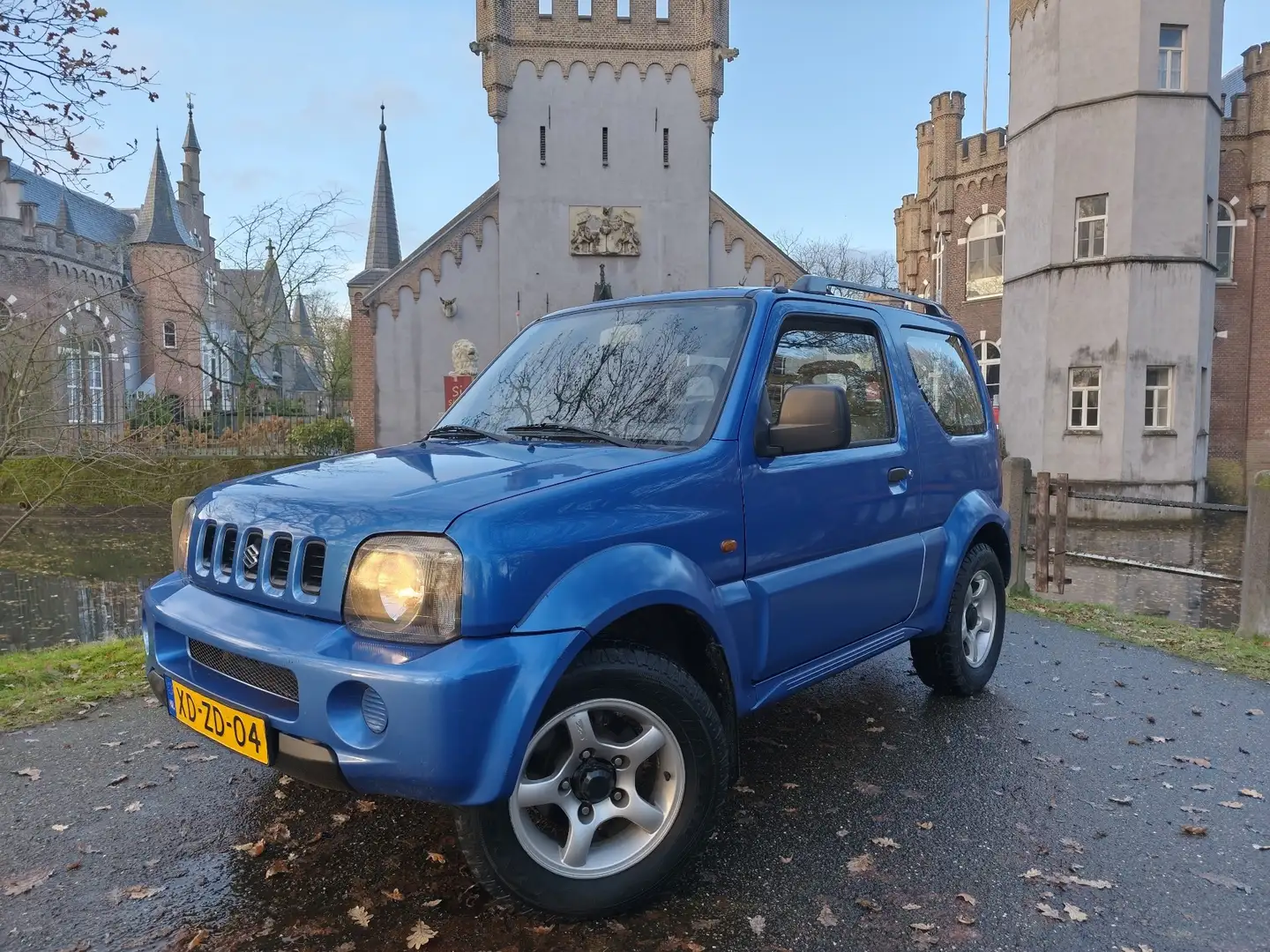 Suzuki Jimny 1.3 4x4 , trekhaak / nieuwe apk 11-2026 inruil mog Azul - 1