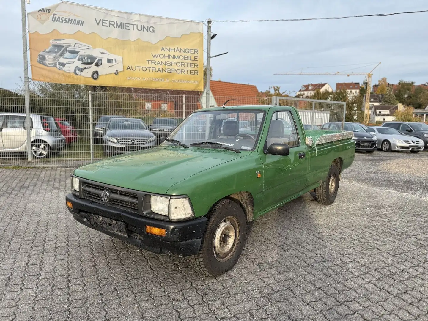 Volkswagen Taro 2.4 D Pritsche AHK Tüv 06.2027 Grün - 1