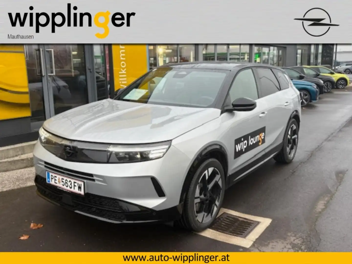 Opel Grandland GS Hybrid, 1.6 195PS 7G Silber - 1