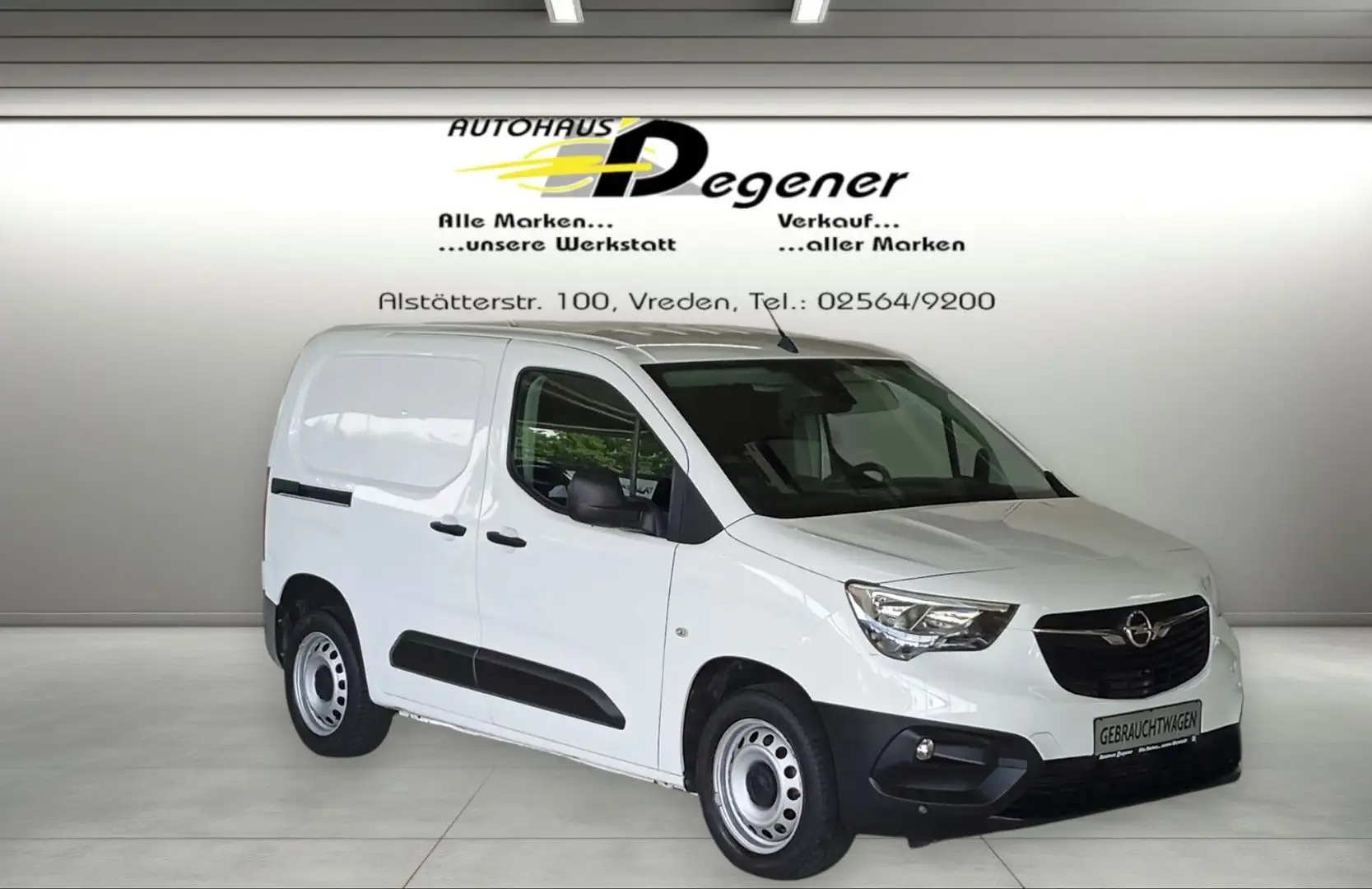 Opel Combo PDC vo+hi / mit erhöhter Nutzlast Weiß - 1