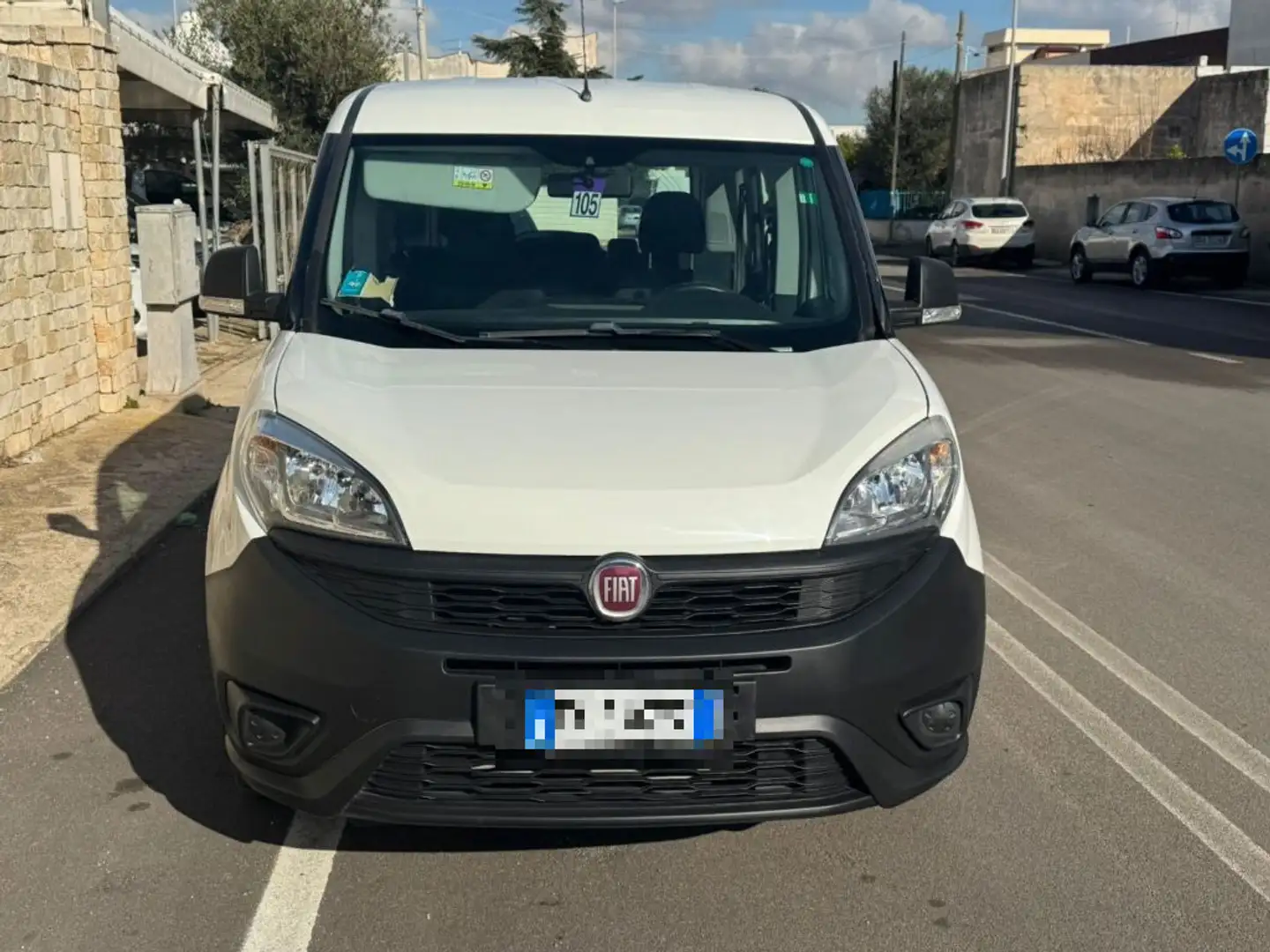 Fiat Doblo 1.6 MJT 16V 95CV Pop MINI AUTOVETTURA Blanc - 2