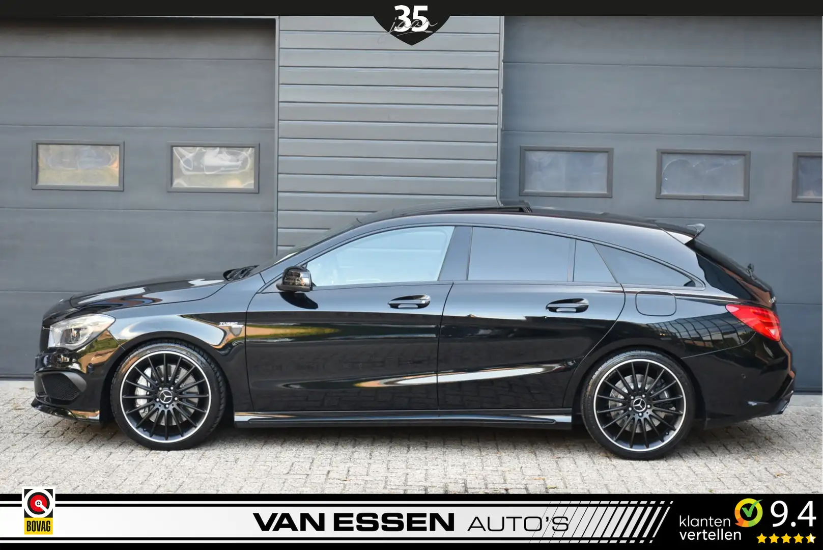 Mercedes-Benz CLA 45 AMG Shooting Brake 4MATIC Pano Navigatie Camera Leder Negru - 2