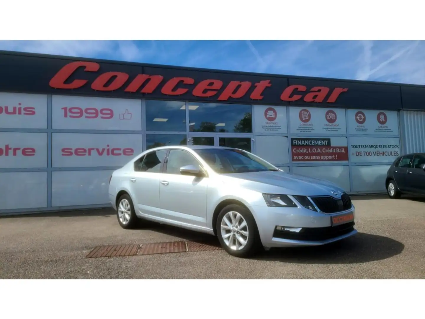 Skoda Octavia AMBITION 1.6 TDI 116cv + CLIM AUTO + RADAR AV et A Gris - 1