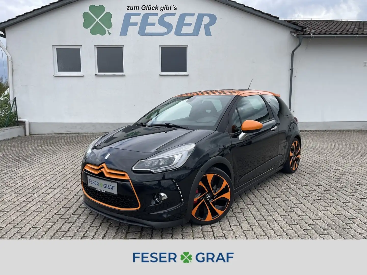 Citroen DS3 Racing 1.6 THP 200 18" GRA NAVI Noir - 1