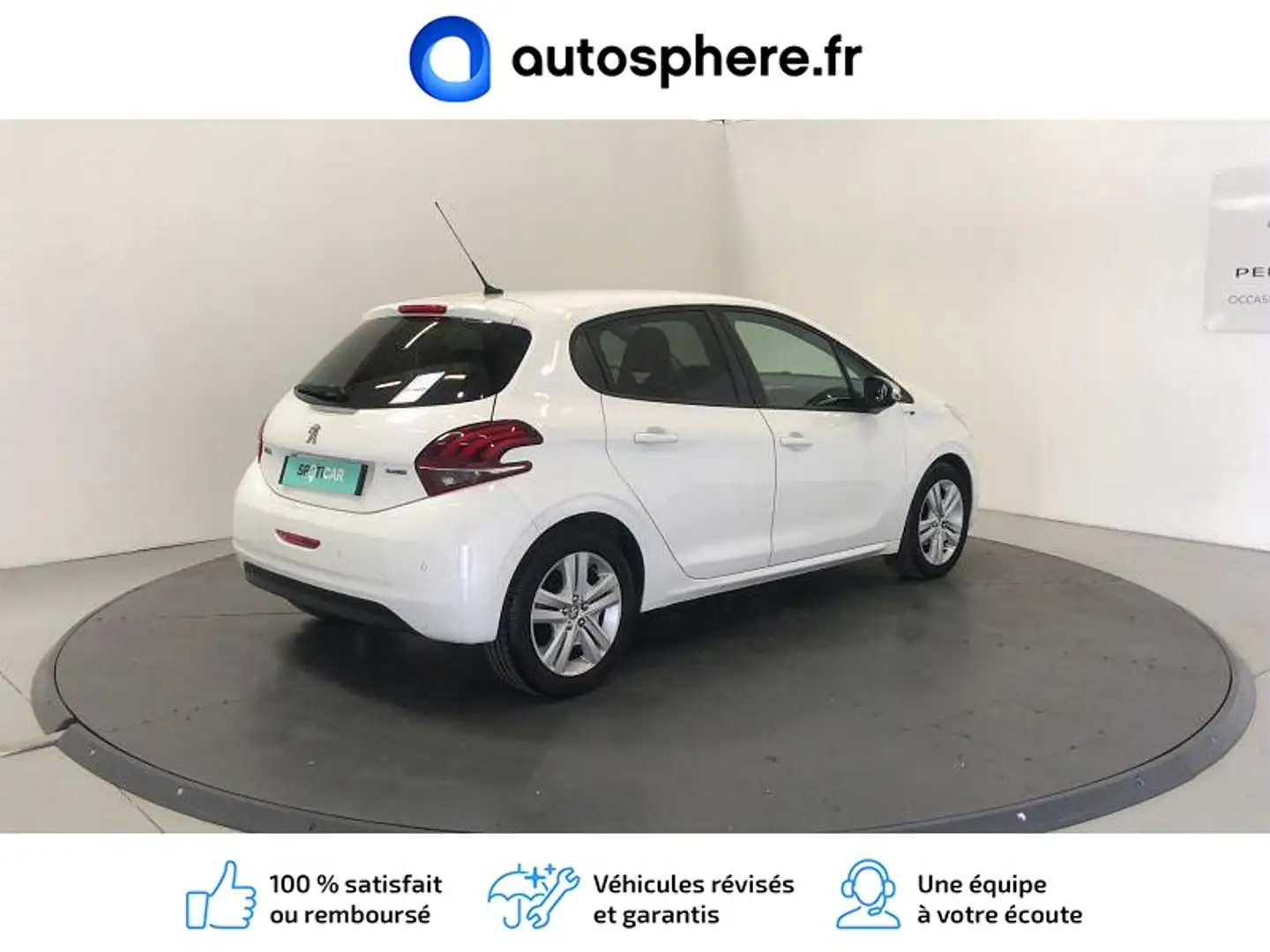 Peugeot 208 1.6 BlueHDi 75ch Style 5p Weiß - 2