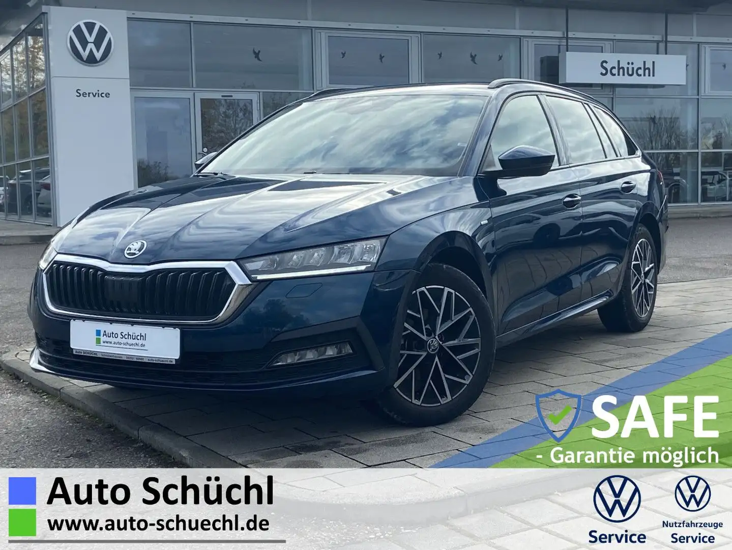 Skoda Octavia Combi 2.0 TDI Clever 17"+NAVI-COLUMBUS+L Blau - 1