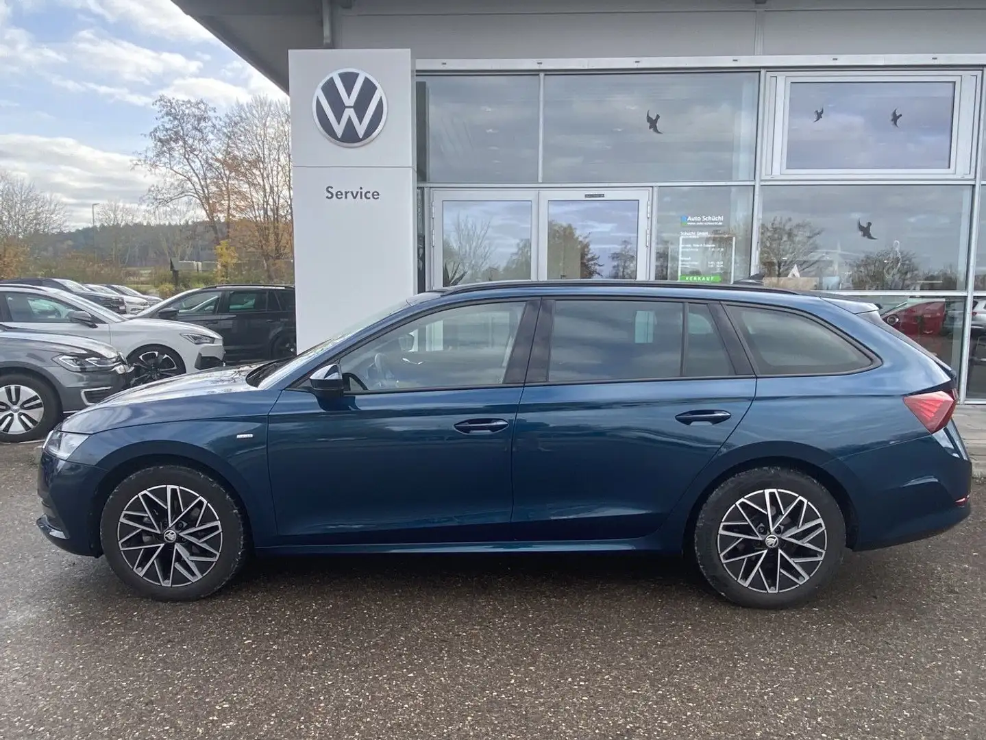 Skoda Octavia Combi 2.0 TDI Clever 17"+NAVI-COLUMBUS+L Blau - 2