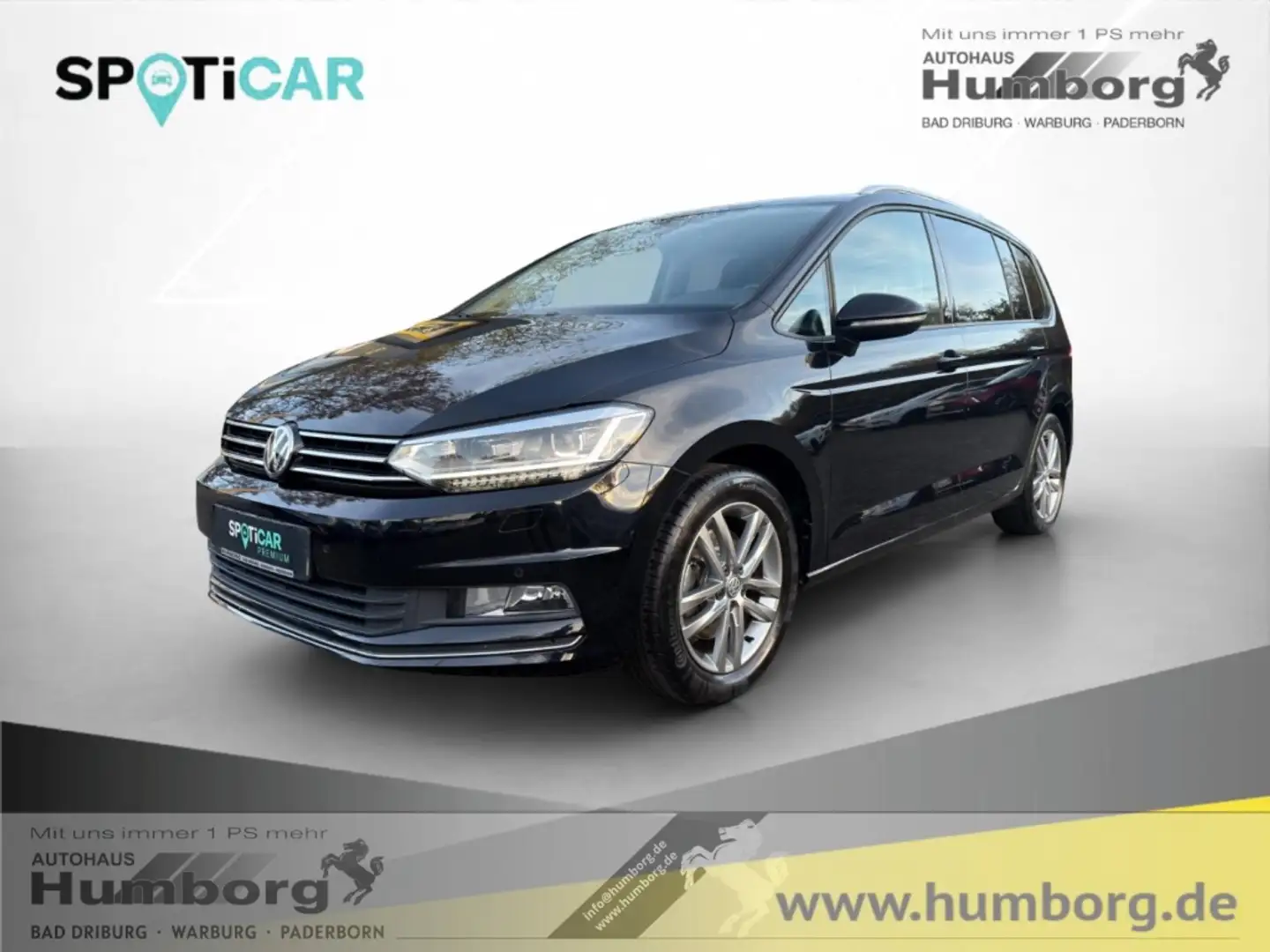 Volkswagen Touran BMT Start-Stopp 1.2 TSI Sound El. Panodach Navi So Noir - 1