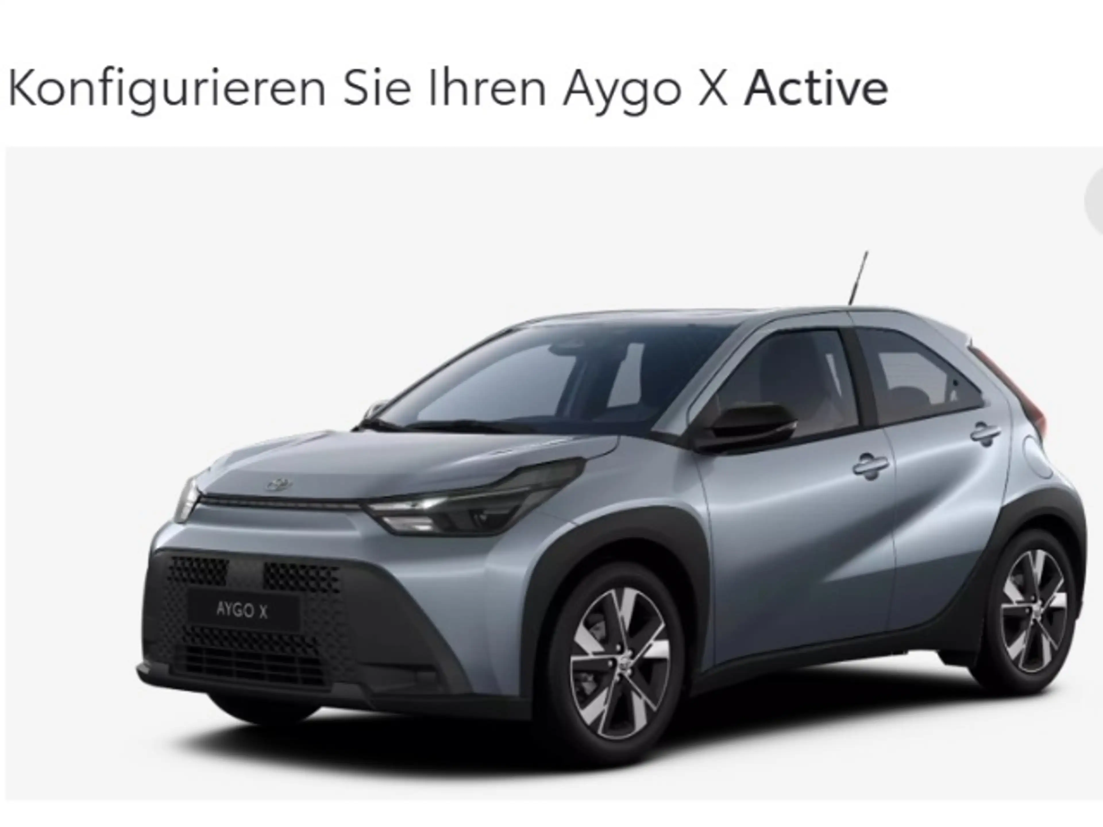 Toyota Aygo X Hybrid Active SITZHEIZUNG Apple CarPlay Android Au