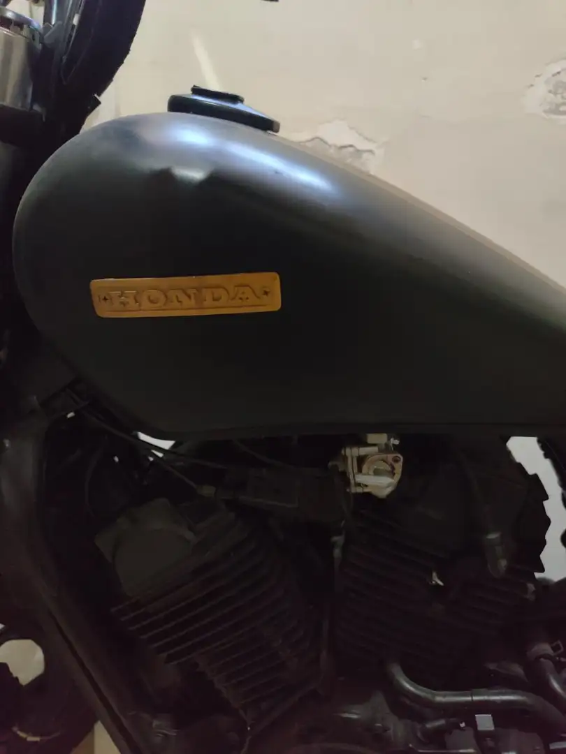 Honda VT 500 cafe racer Negro - 2