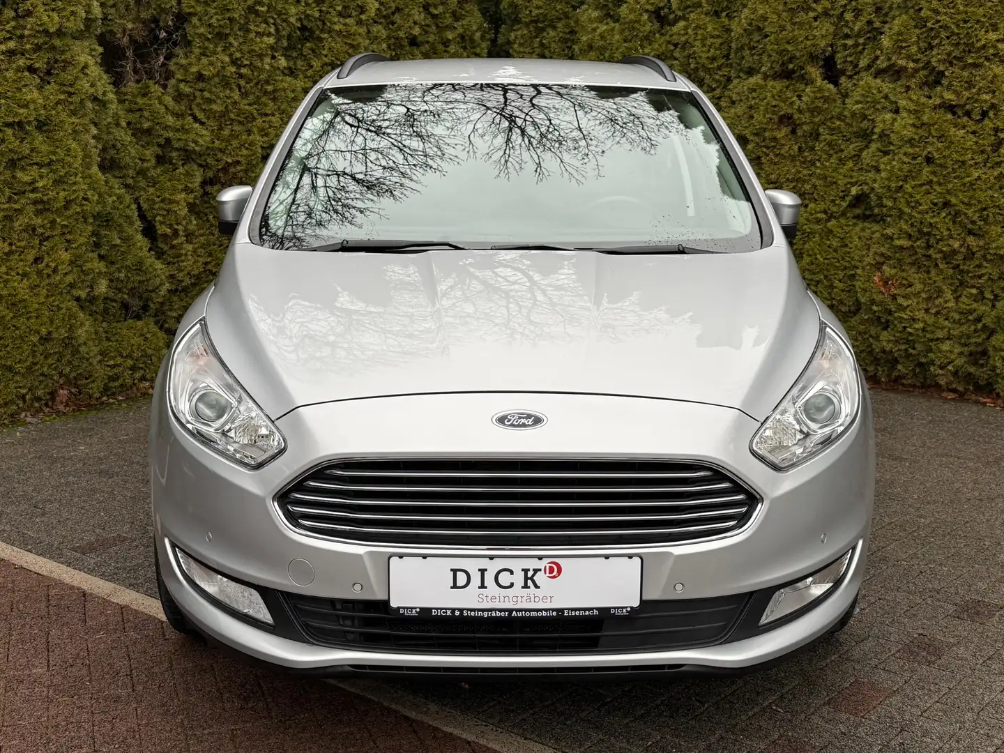 Ford Galaxy 2.0 EB Aut. 7-SI+NAV+SHZ+DAB+TEMP+CARPLAY Silber - 2