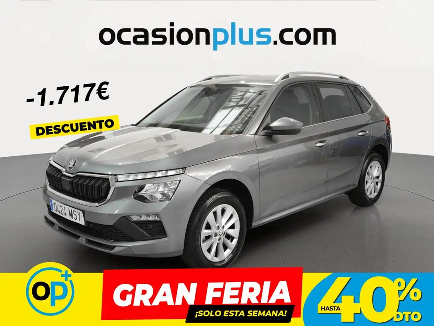 Skoda Kamiq 1.0 TSI Selection DSG7 85kW Gris - 1