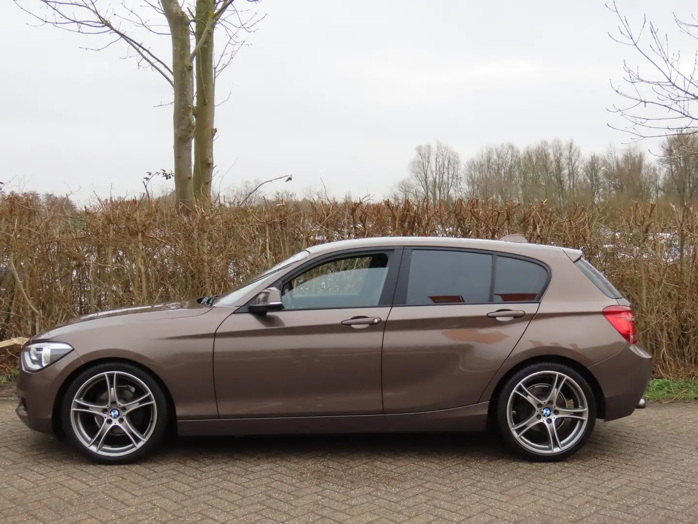 BMW 116 1-serie 116i EDE Upgrade Edition *Leer *Navi Braun - 2