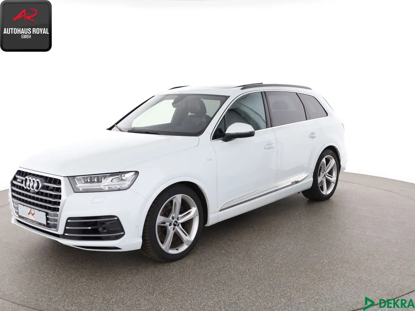 Audi SQ7 SQ7 4.0 TDI qu ABT MATRIX,NACHTSICHT,360GRAD,HUD Weiß - 1