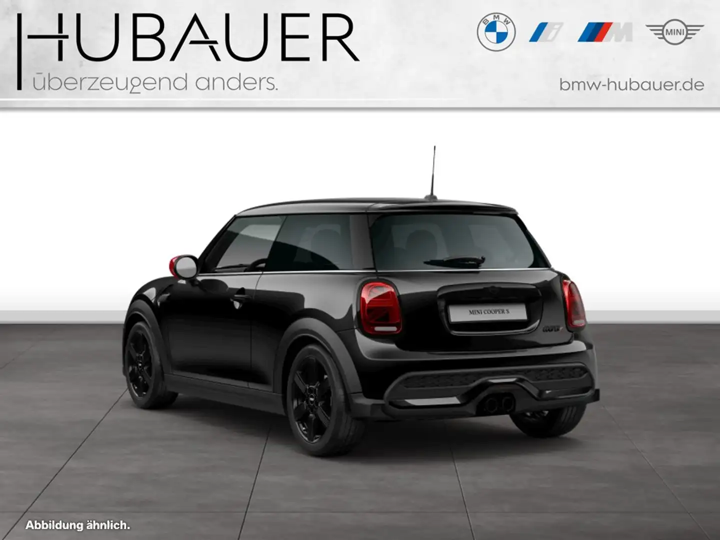 MINI Cooper S 3-Türer [Classic Trim, Navi, RFK, SHZ] Schwarz - 2