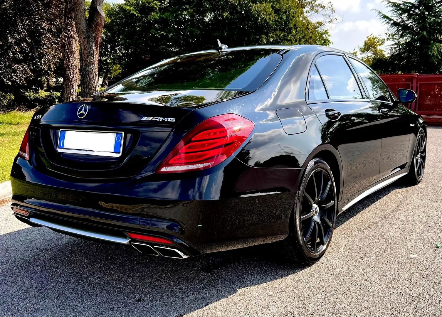 Mercedes-Benz S 63 AMG S 63 AMG 4matic lunga auto Nero - 2