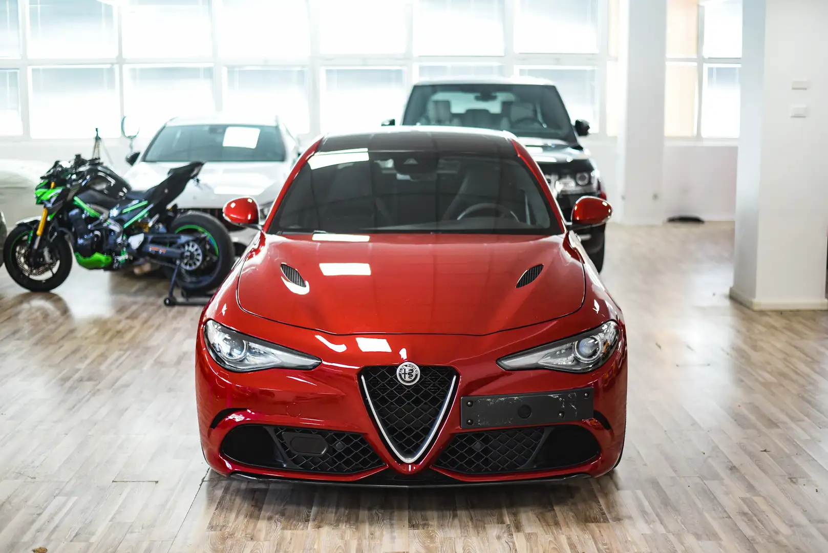 Alfa Romeo Giulia 2.9 V6 Quadrifoglio SEDILI CARBONIO | FRENI CARBO Rosso - 2
