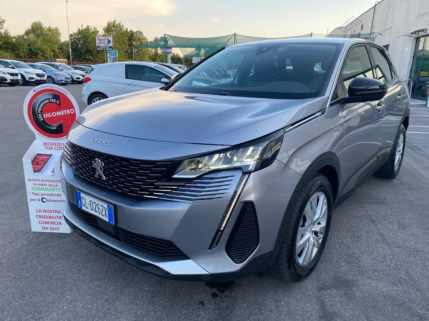 Peugeot 3008 BlueHDi 130 S&S EAT8 Active Pack Grigio - 1