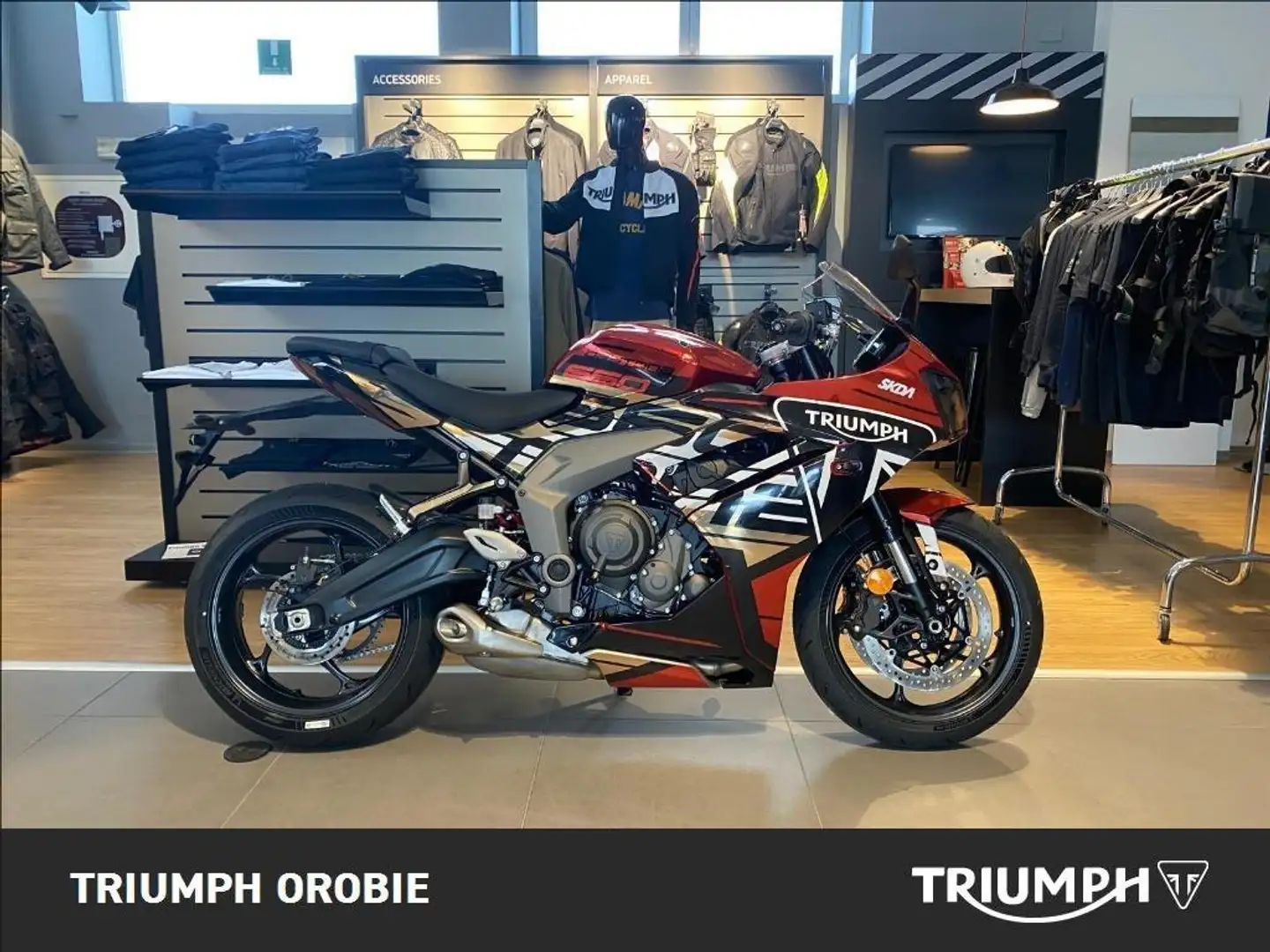 Triumph DAYTONA 660 Rosso - 1