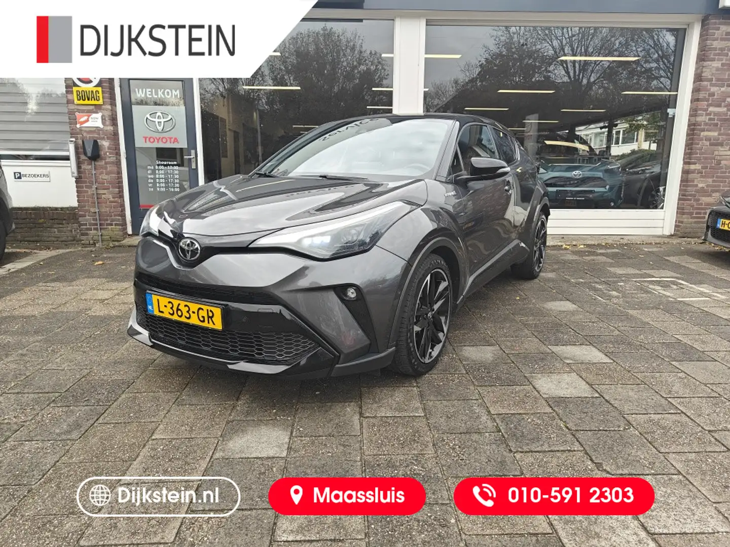 Toyota C-HR 2.0 Hybrid GR-Sport Grijs - 1