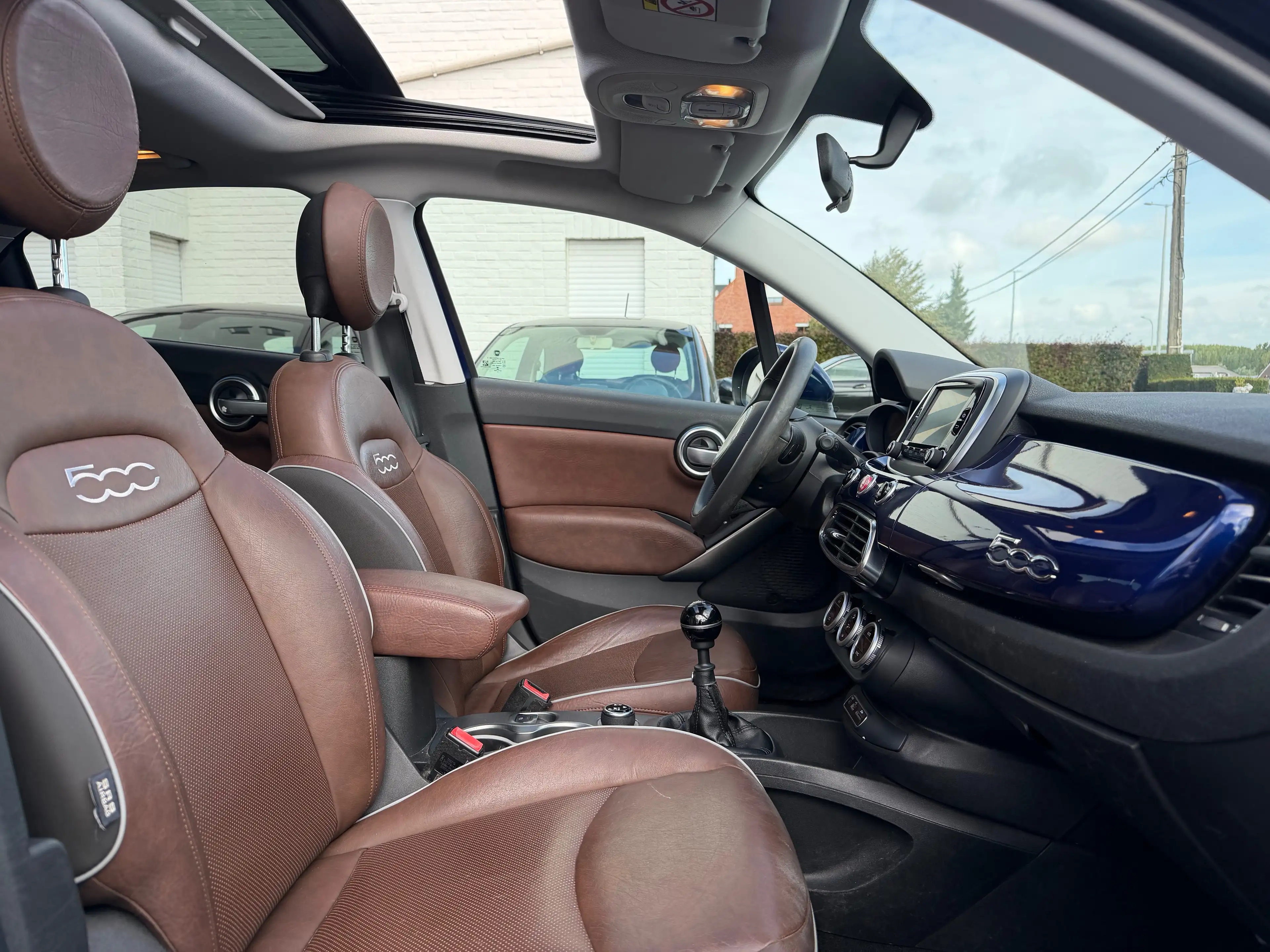 Fiat 500X 500X 1.4 Lounge openpanogdak leder 12 Maanden waarborg — photo 5