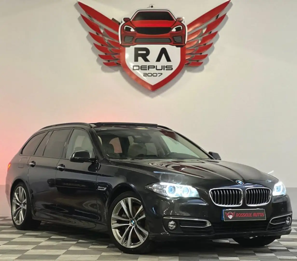 BMW 530 530D 258CH XDRIVE LUXURYLINE SPORT Gris - 1