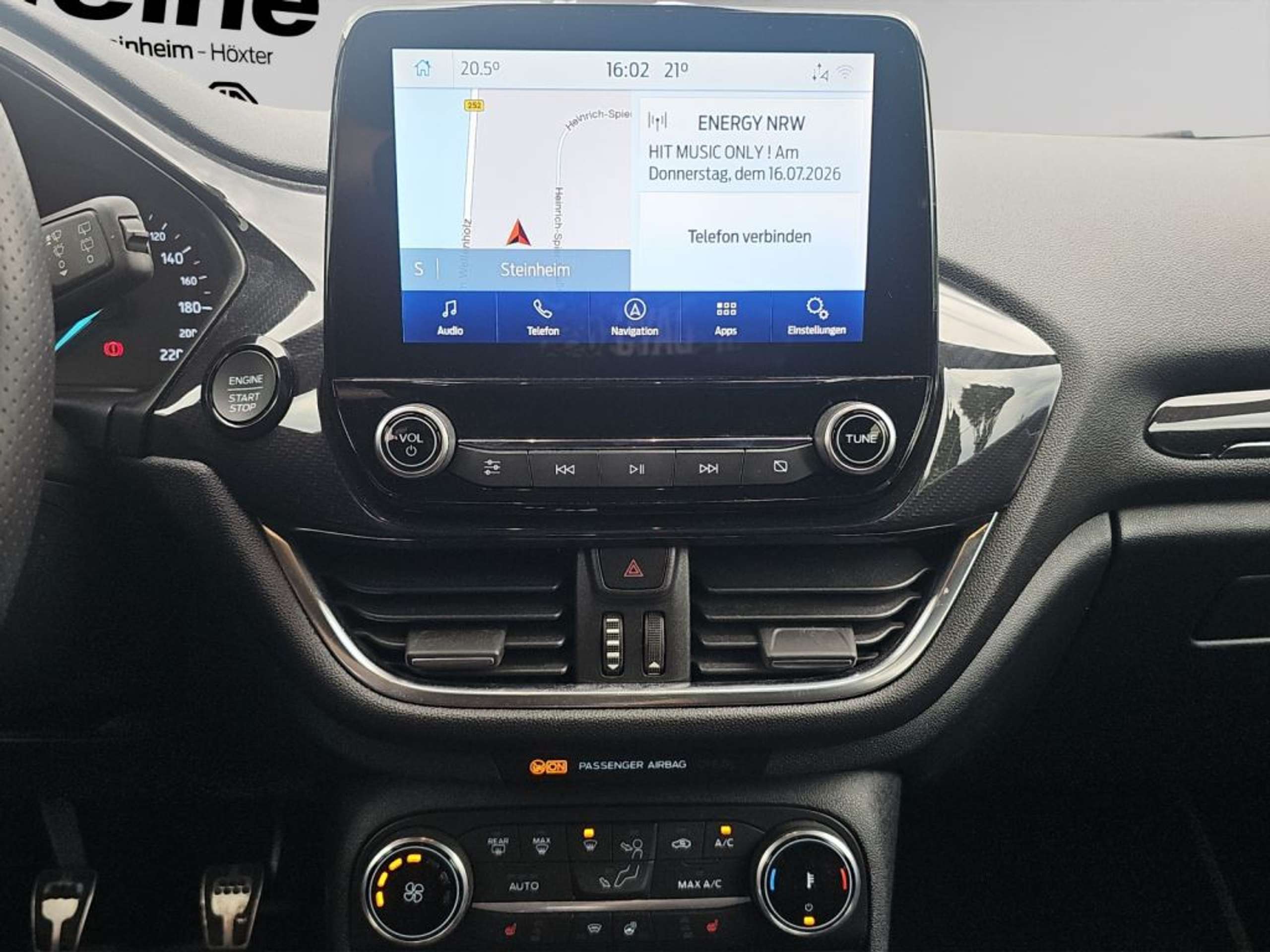 Fahrzeugabbildung Ford Fiesta ST-LINE X 1.0 Ltr. 125 PS MHEV *ACC* - mit KI generiert/bearbeitet