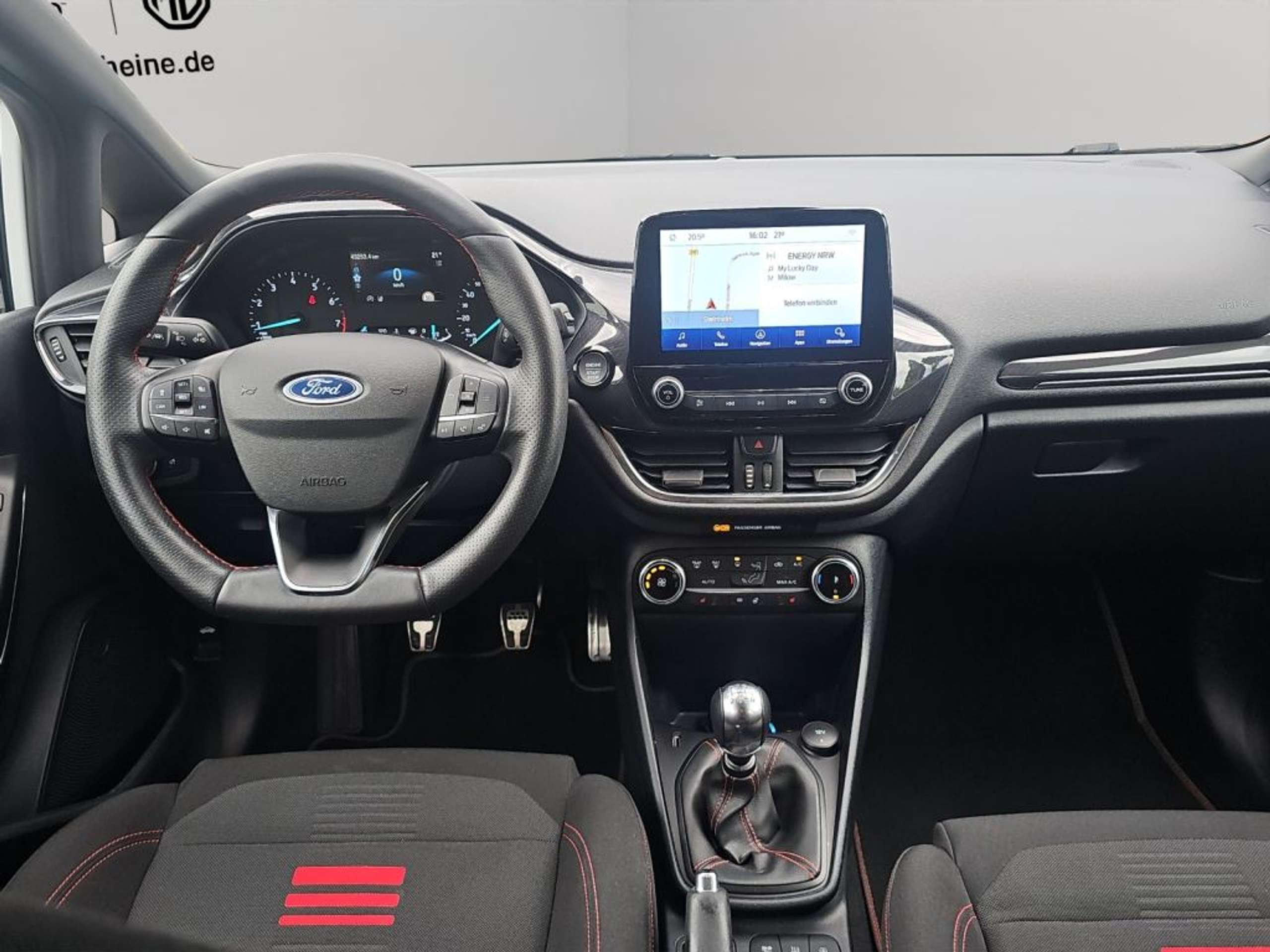 Fahrzeugabbildung Ford Fiesta ST-LINE X 1.0 Ltr. 125 PS MHEV *ACC* - mit KI generiert/bearbeitet