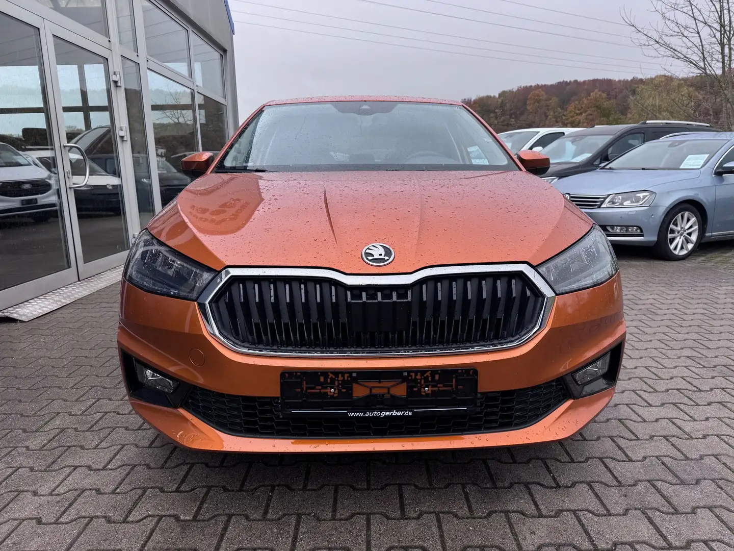 Skoda Fabia Fabia 1.0 TSI TOP Selection MFL SHZ ALU CarPlay Oranje - 2