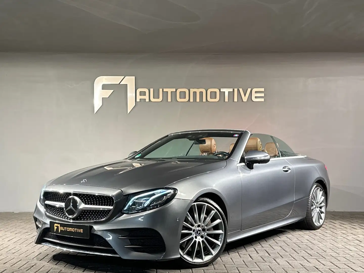 Mercedes-Benz E 400 Cabrio 4MATIC Premium+ AMG Memory Gris - 1