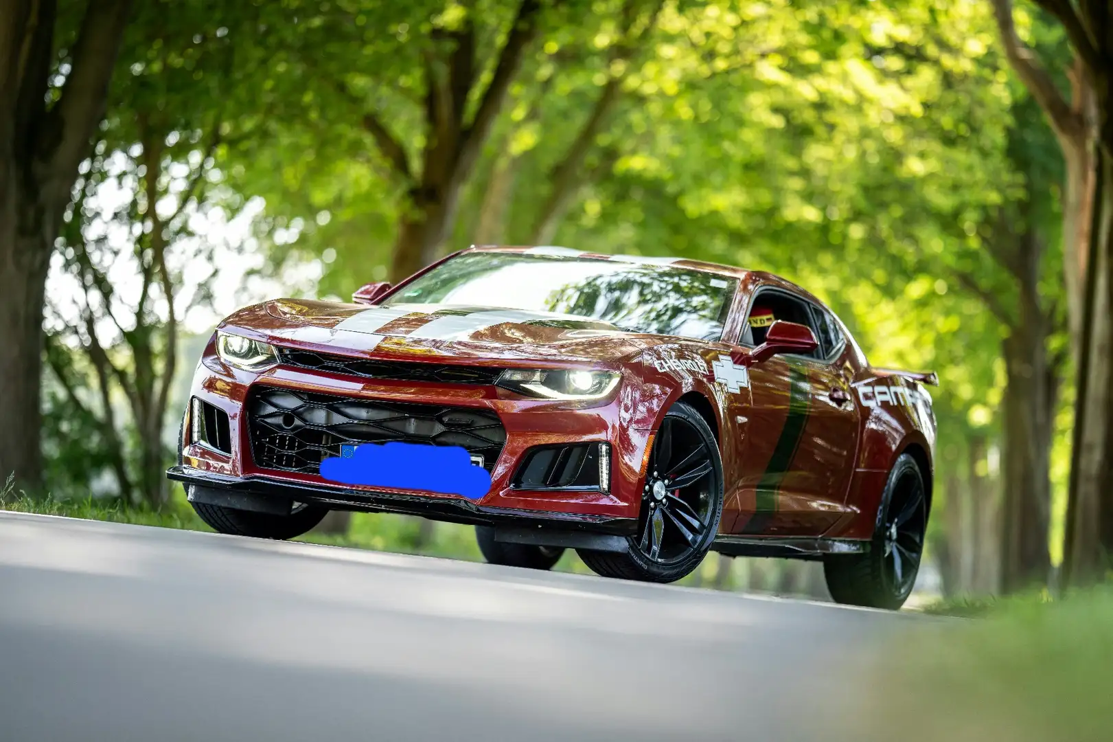 Chevrolet Camaro camaro v6 Klappenauspuff klingt V8 GM Rot - 1