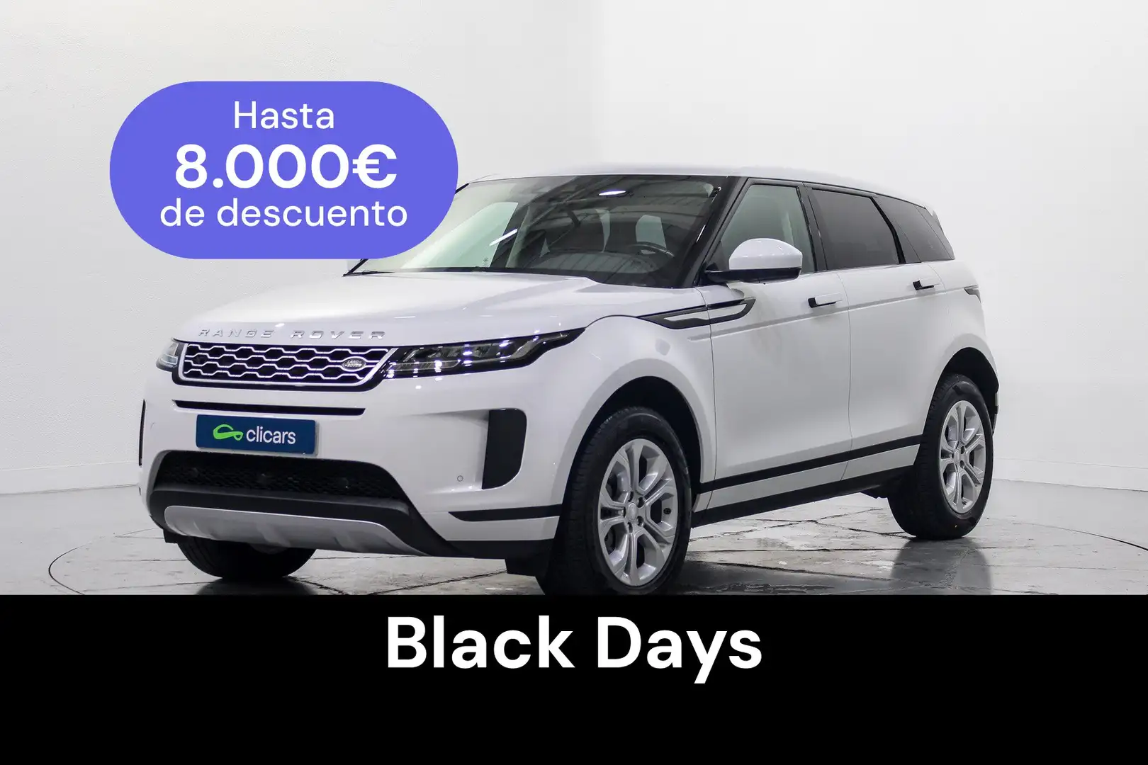 Land Rover Range Rover Evoque 2.0D I4 MHEV S AWD Aut. 163 Blanc - 1