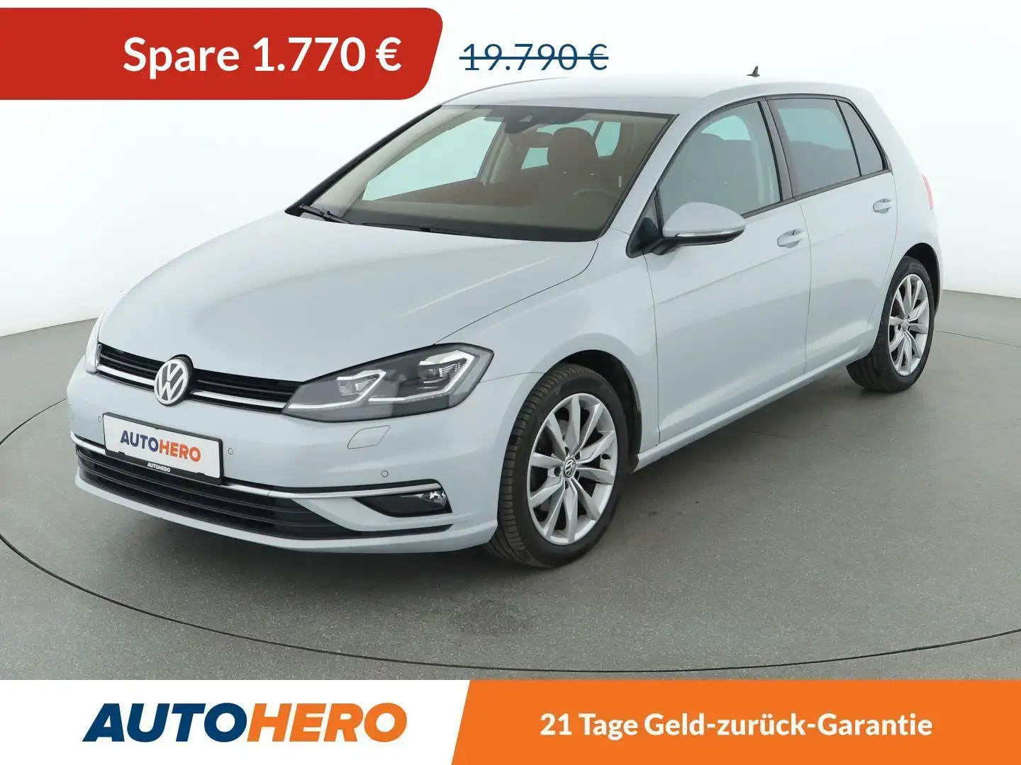 Volkswagen Golf 2.0 TDI Highline BlueMotion 4Motion Aut.*NAVI*LED* Weiß - 1