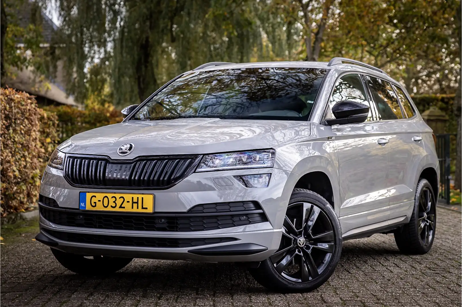 Skoda Karoq 1.5 TSI ACT Sportline Business Panorama Canton ACC Gris - 1