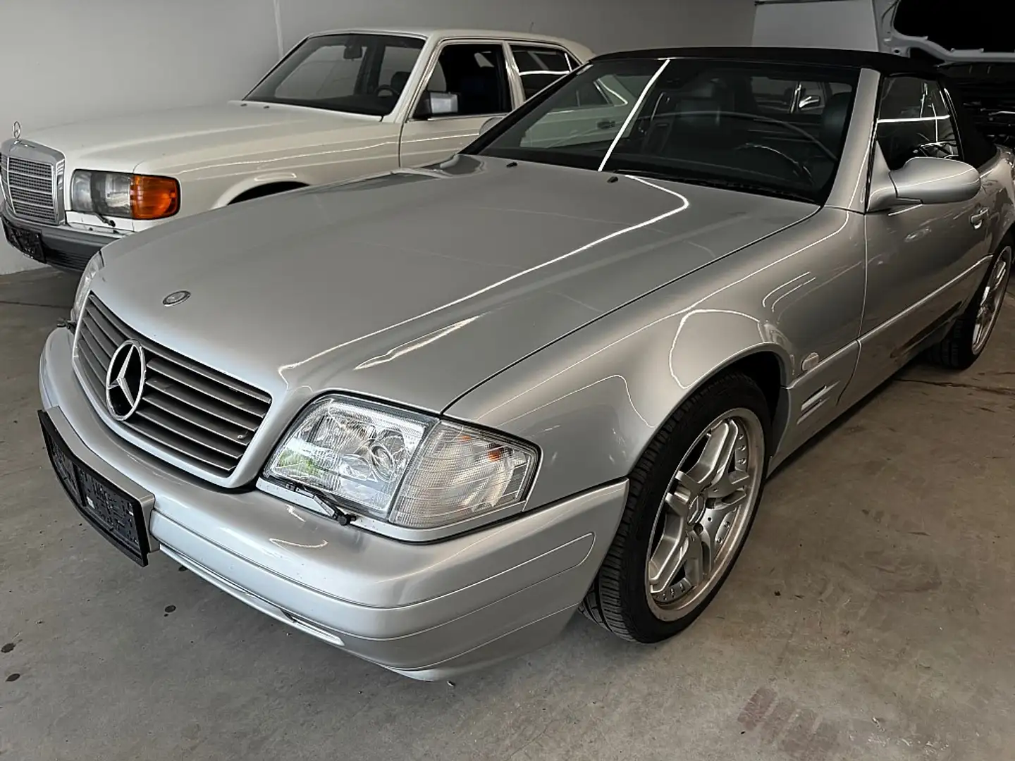 Mercedes-Benz SL 320 Roadster Aut. Xenon Memory Alarm 18 Zoll Neues ... Argent - 1