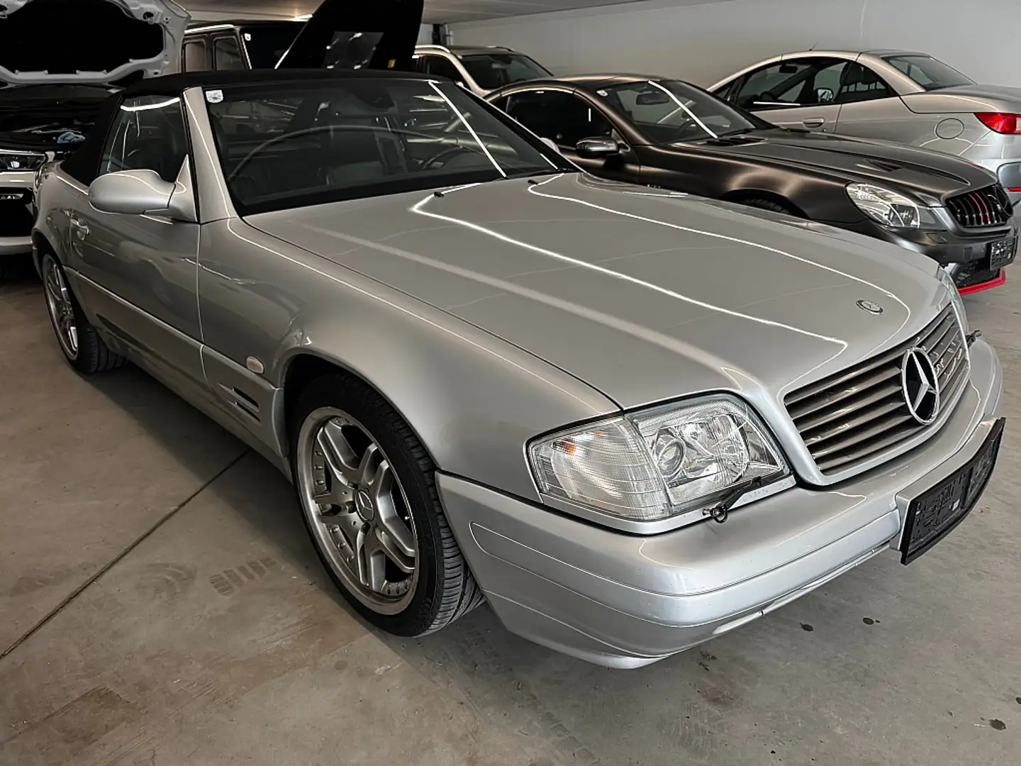 Mercedes-Benz SL 320 Roadster Aut. Xenon Memory Alarm 18 Zoll Neues ... Argent - 2