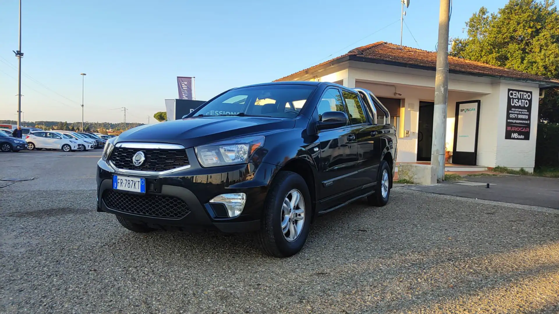 SsangYong Actyon Actyon Sports 2.2 Plus 4WD Smart Audio Czarny - 1