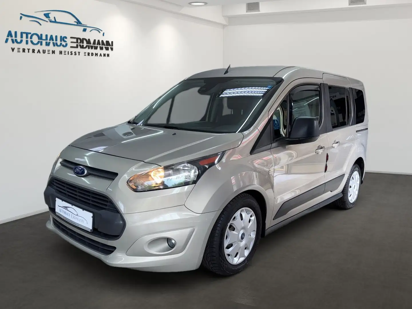 Ford Tourneo Connect Tourneo 1,5 TDCI*Behindertenger. Umbau*Handgas Silber - 1