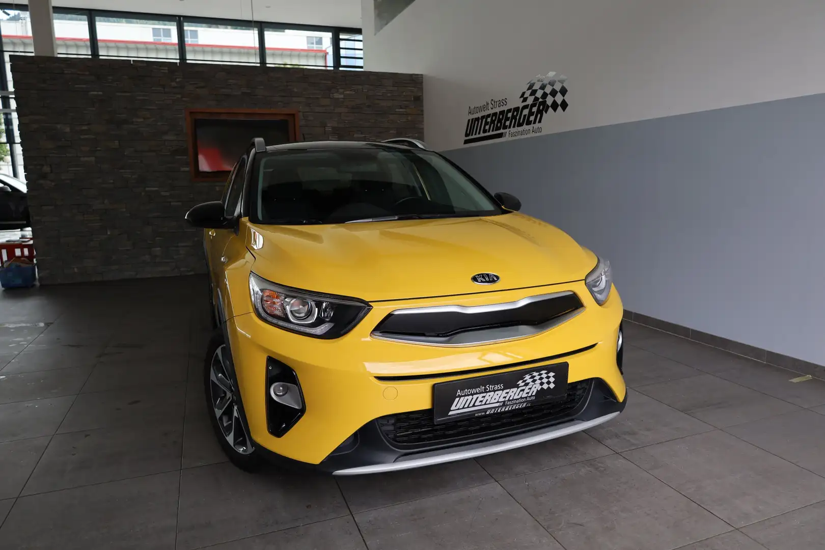Kia Stonic Silber 1,0 TGDI Geel - 2