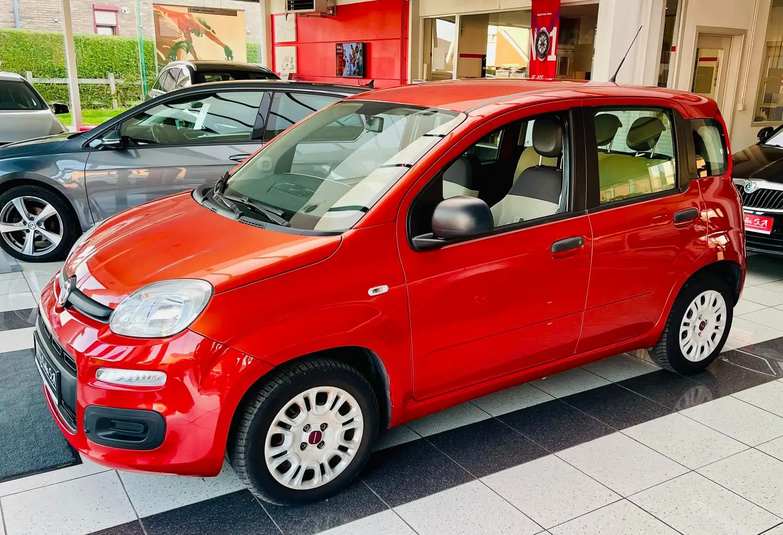 Fiat Panda 1.2i // CLIM // Rouge - 1