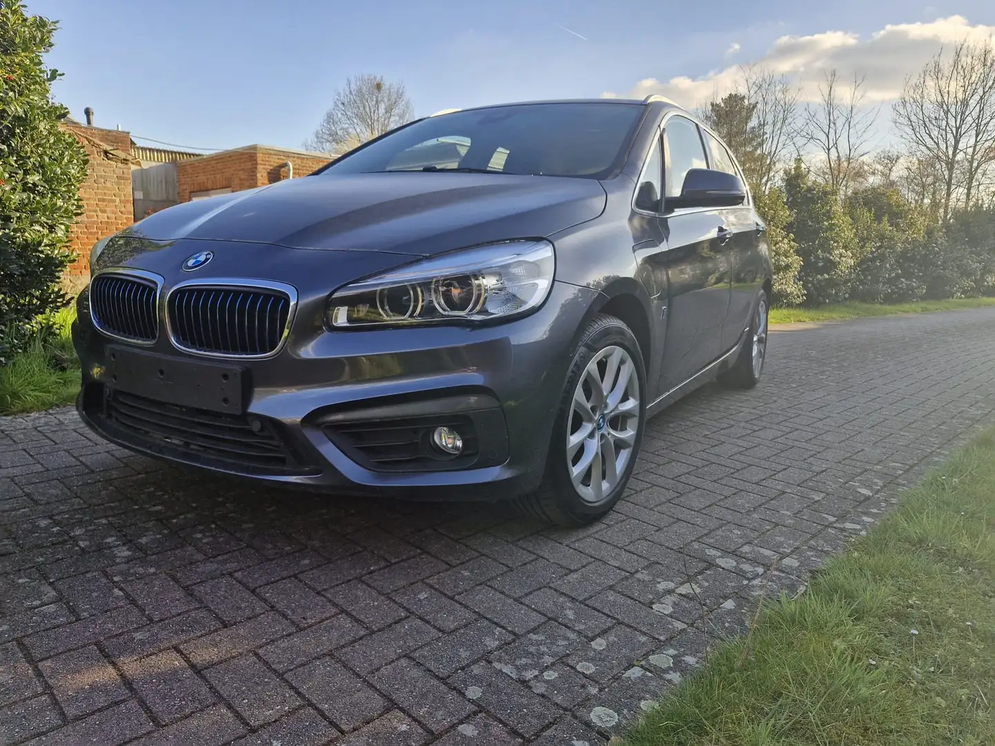 BMW 225 225xe hybride 70dkm euro6 automaat 1j garantie Gris - 1